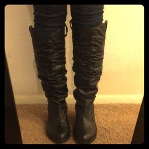 Knee-High Cowboy Boots